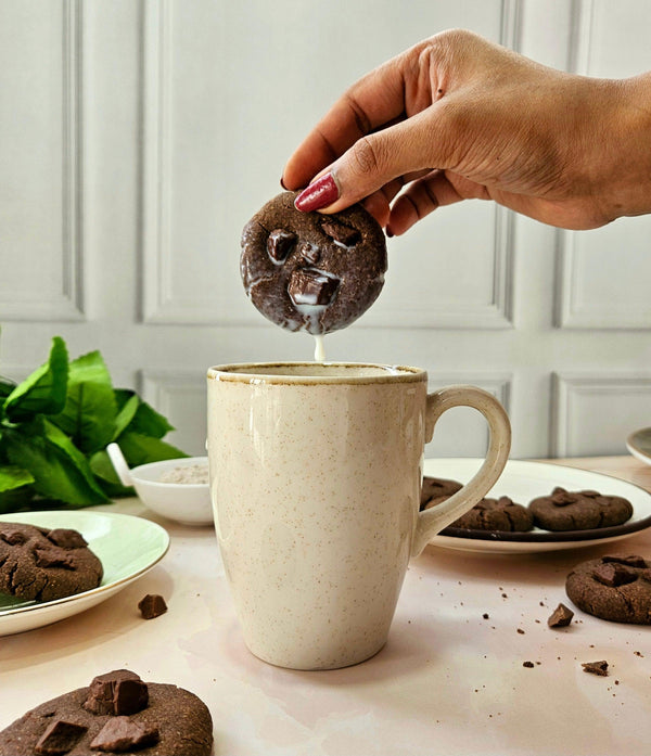 Double Chocolate Cookie - No refined sugar, 5 cookies