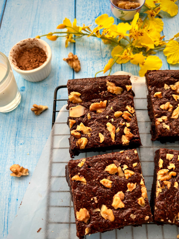 Walnut Millet Brownie - Gluten free, 165 gms